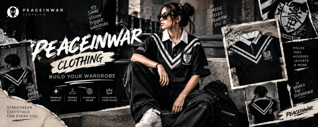 Peaceinwar Clothing: Build Your Wardrobe