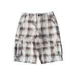 Peaceinwar “picnic” plaid shorts