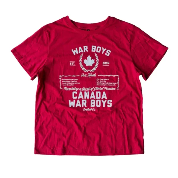Peaceinwar “canada” t Shirt