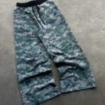 peaceinwar “digital camo” sweatpants