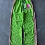 peaceinwar “neon” skull sweats