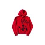 peaceinwar red Hoodie“preludev2”