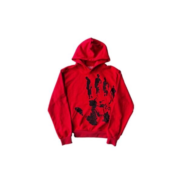 peaceinwar red Hoodie“preludev2”