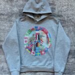 peaceinwar the Gray end v2 Hoodie